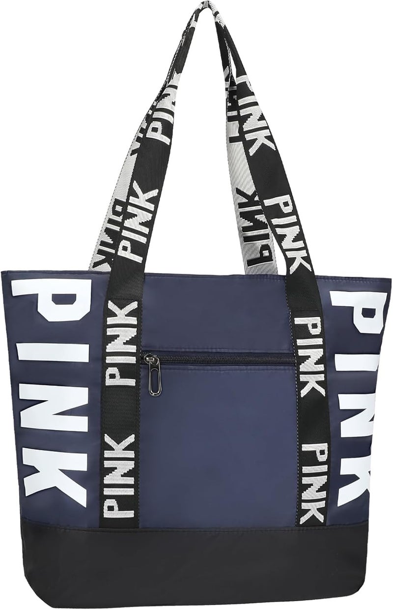 MOPERIL Travel Tote Bags for Women, Waterproof Beach Bag Spend the Night Bags for Women, Travel & Overnight Bag - Image 1